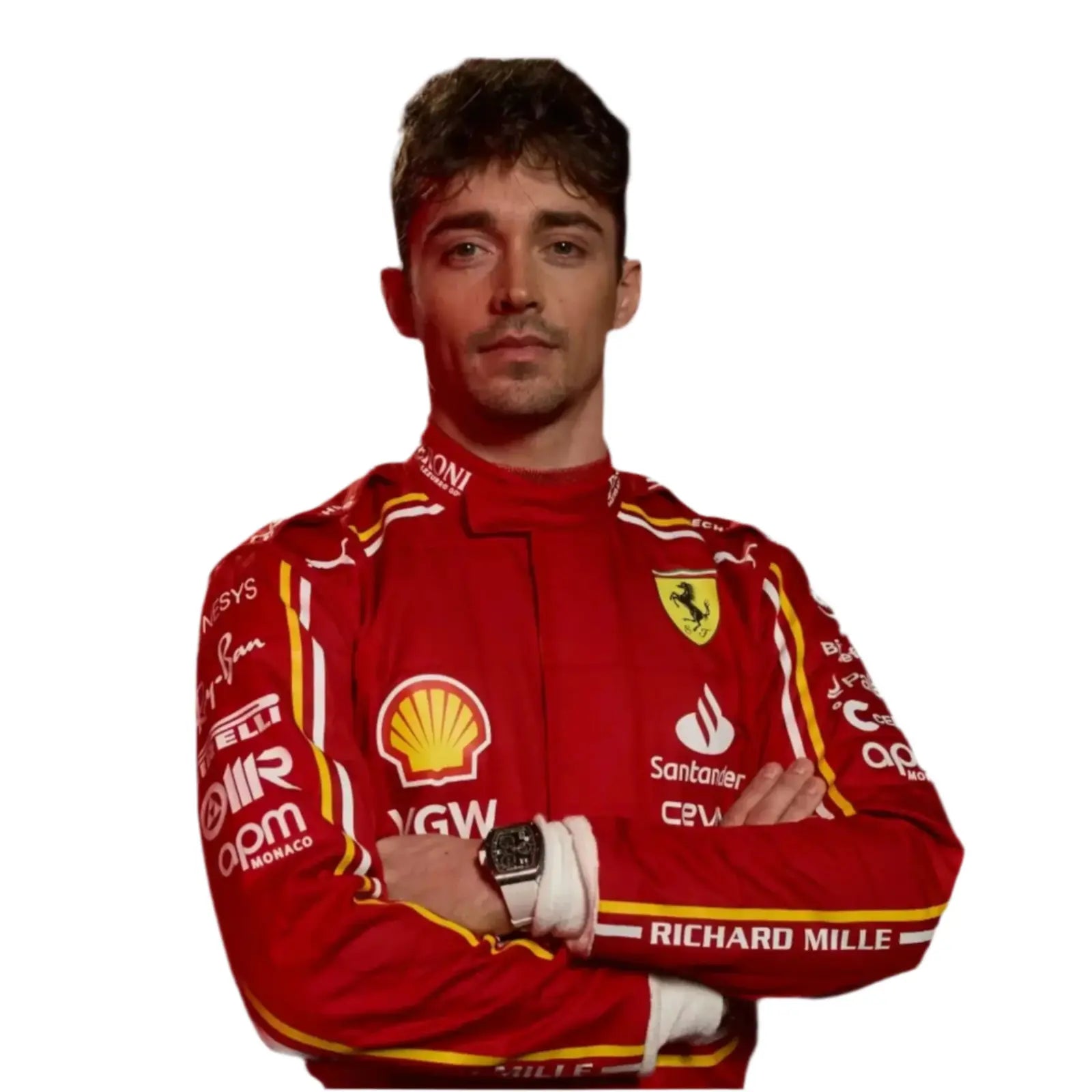 2024 Scuderia Ferrari Replica Race Suit