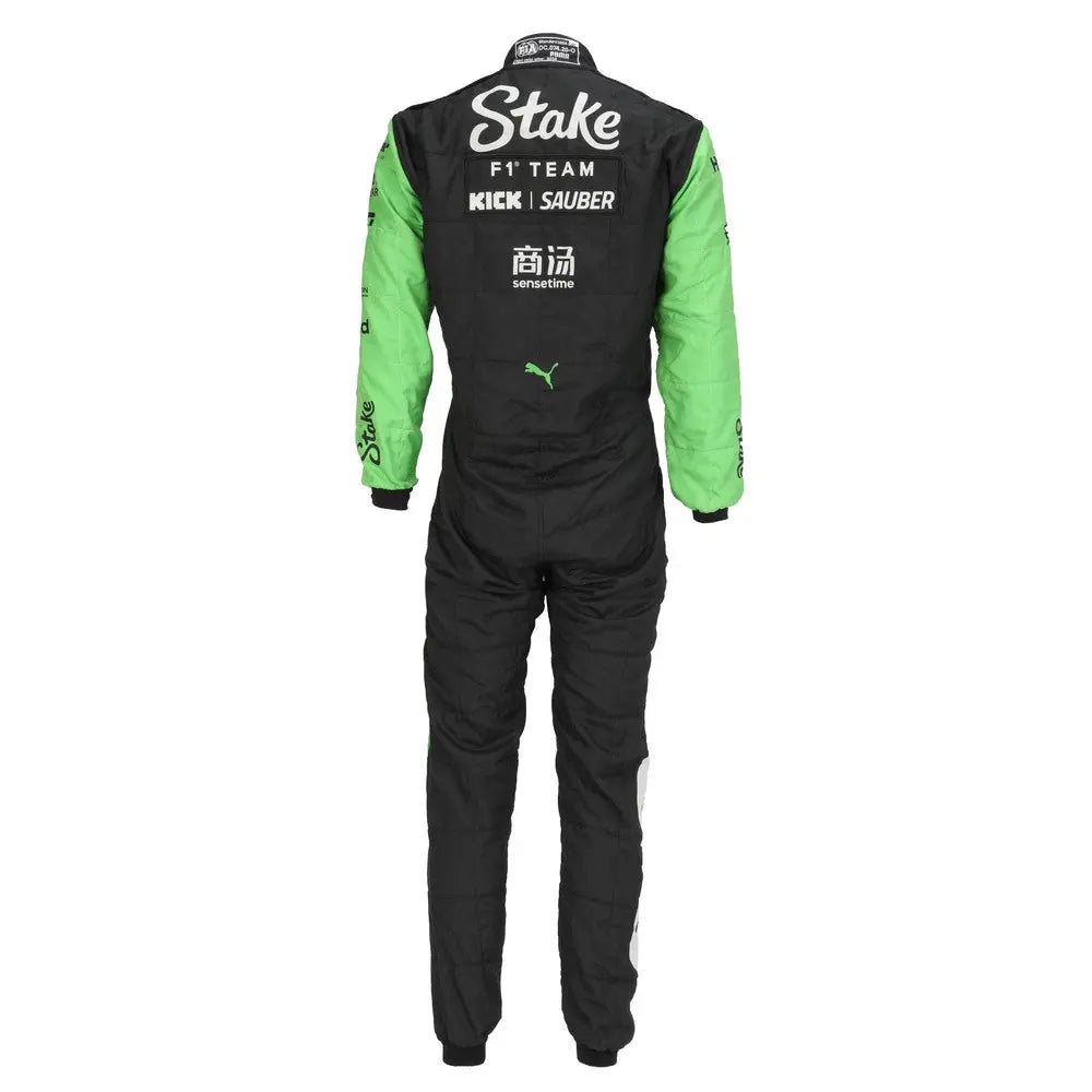 2024 Valtteri Bottas & Zhou Guanyu Kick Sauber Stake F1 Team Race Suit