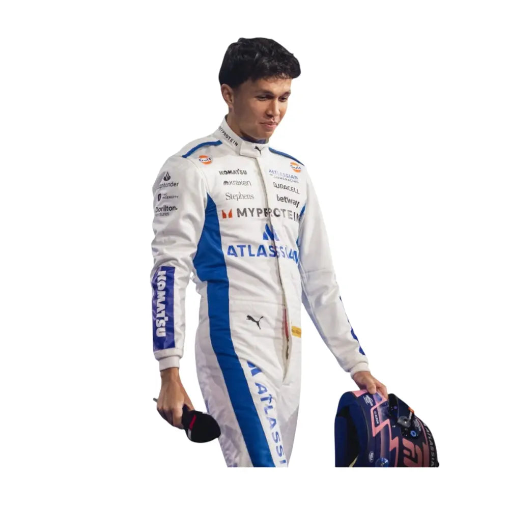 2025 Alexander Albon Williams F1 Team Racing Suit