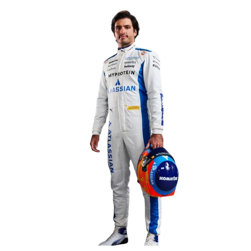 2025 Carlos Sainz Team Williams F1 Racing Suit