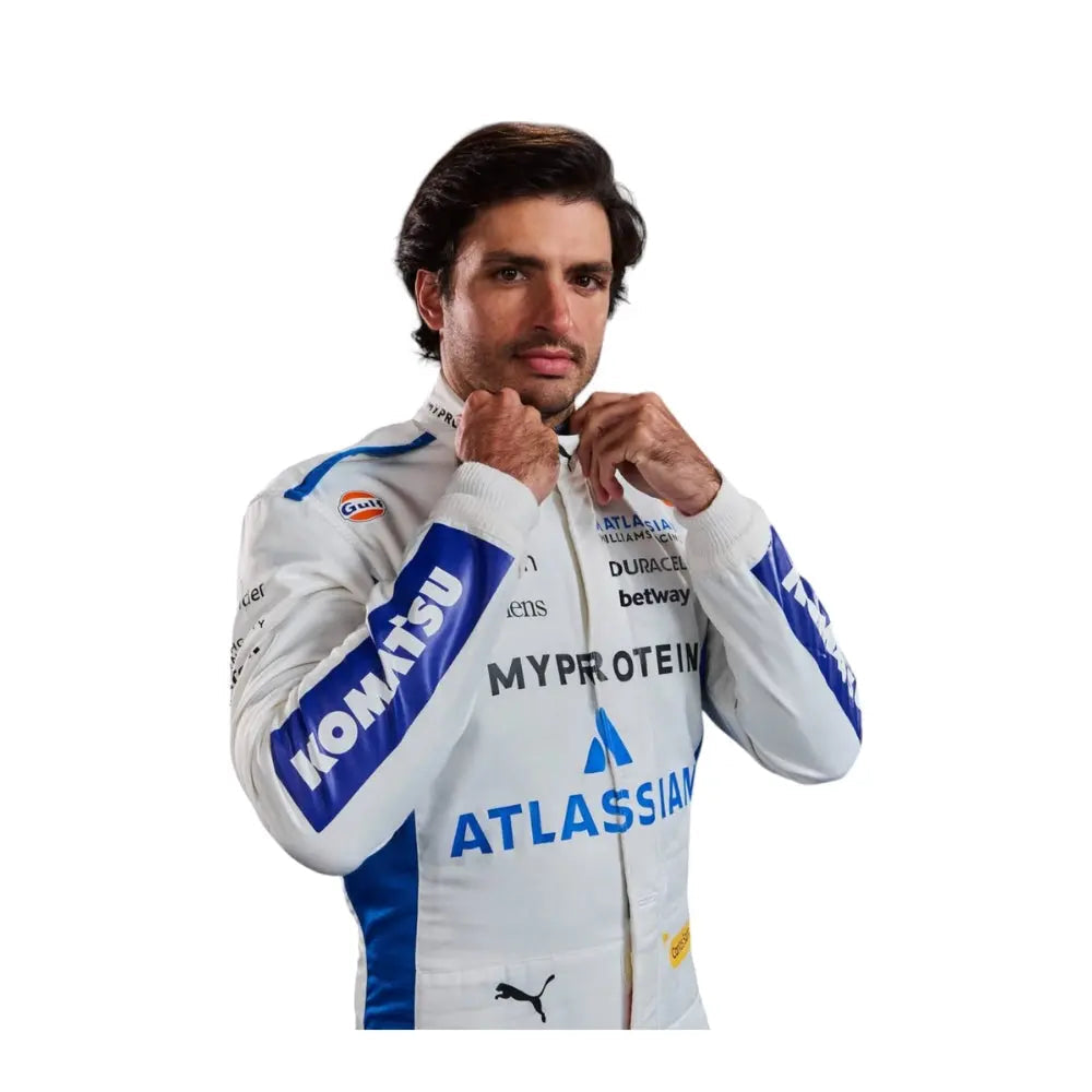 2025 Carlos Sainz Team Williams F1 Racing Suit