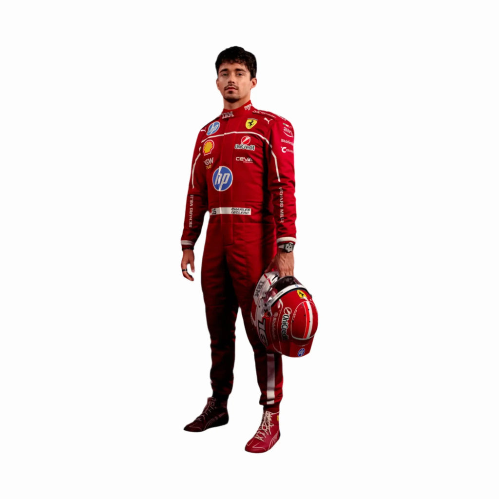 2025 Charles Leclerc Ferrari HP Race Suit