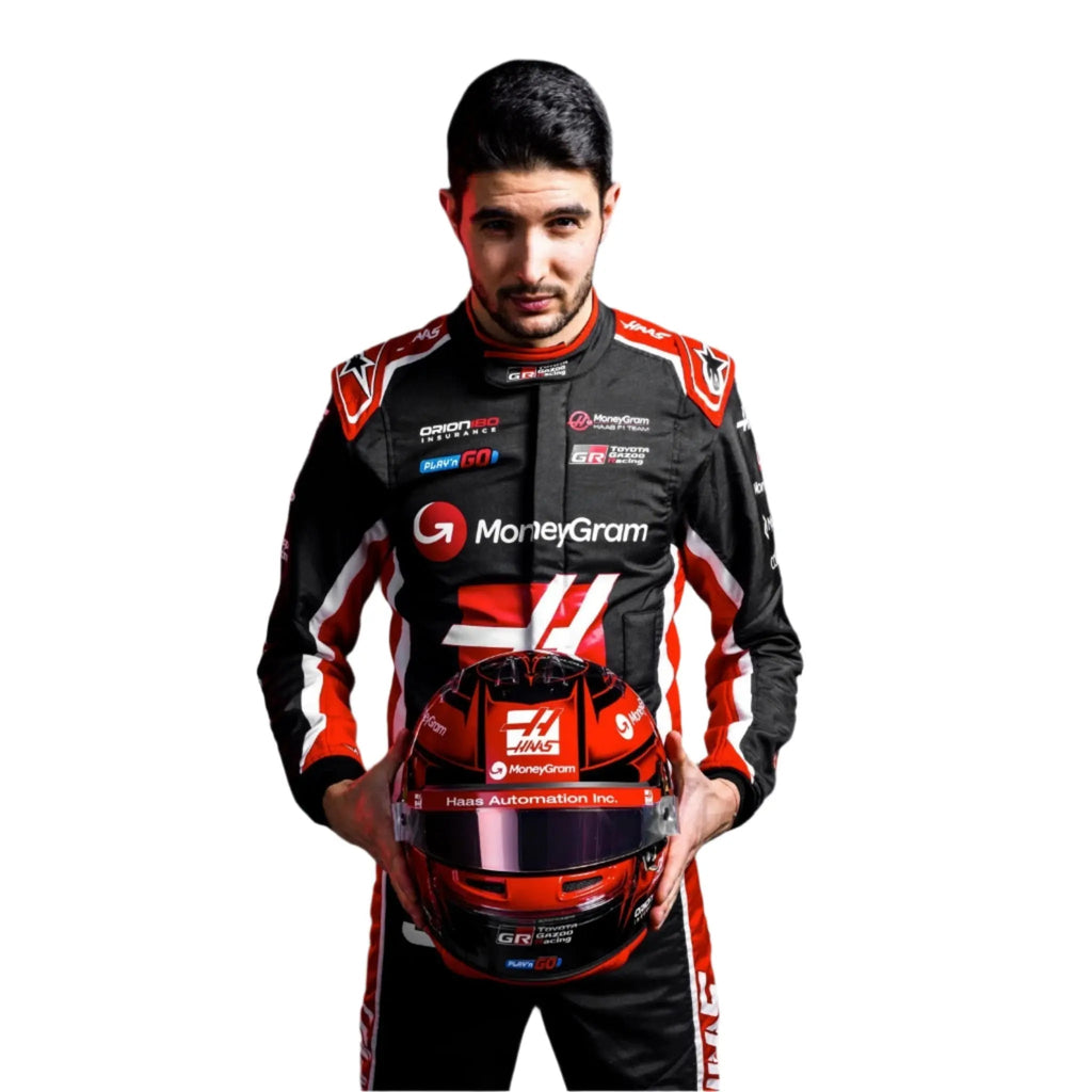 2025 Esteban Ocon Haas F1 Team Racing Suit