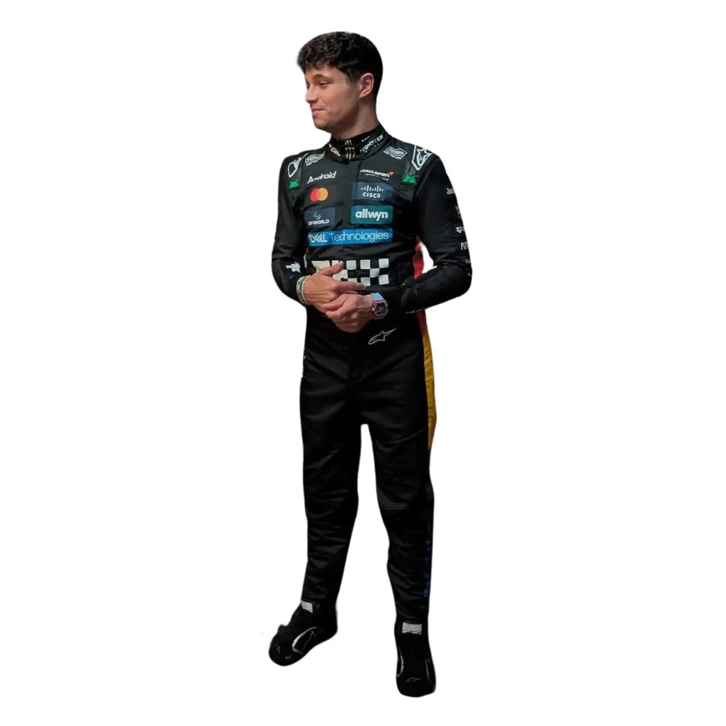 2025 F1 Racing Costume Worn by Lando Norris & Oscar Piastri - Abu dhabi GP