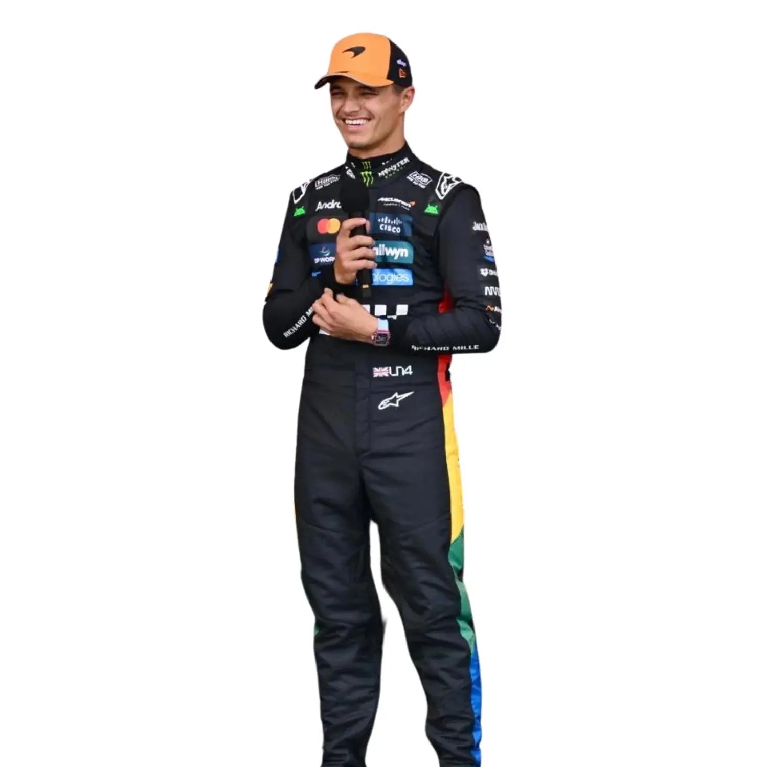 2025 F1 Racing Costume Worn by Lando Norris & Oscar Piastri - Abu dhabi GP