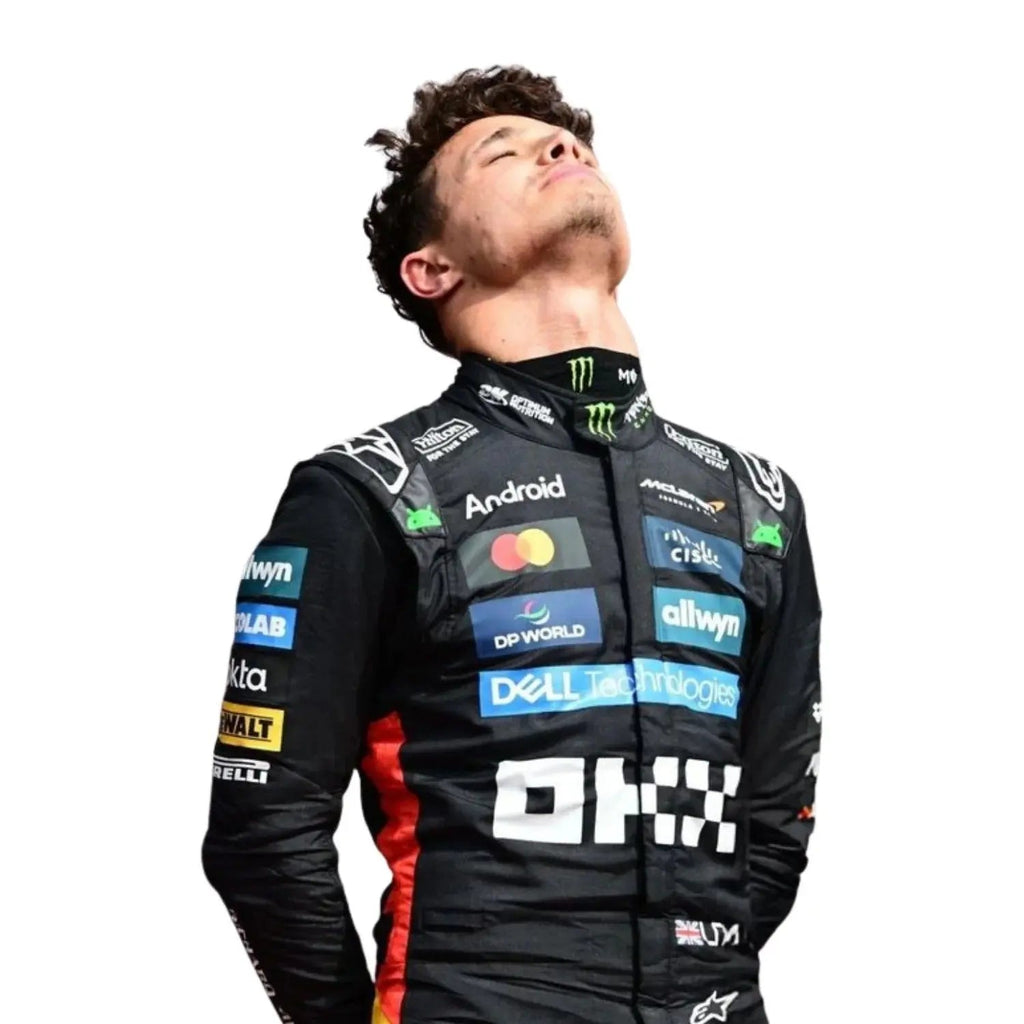 2025 F1 Racing Costume Worn by Lando Norris & Oscar Piastri - Abu dhabi GP