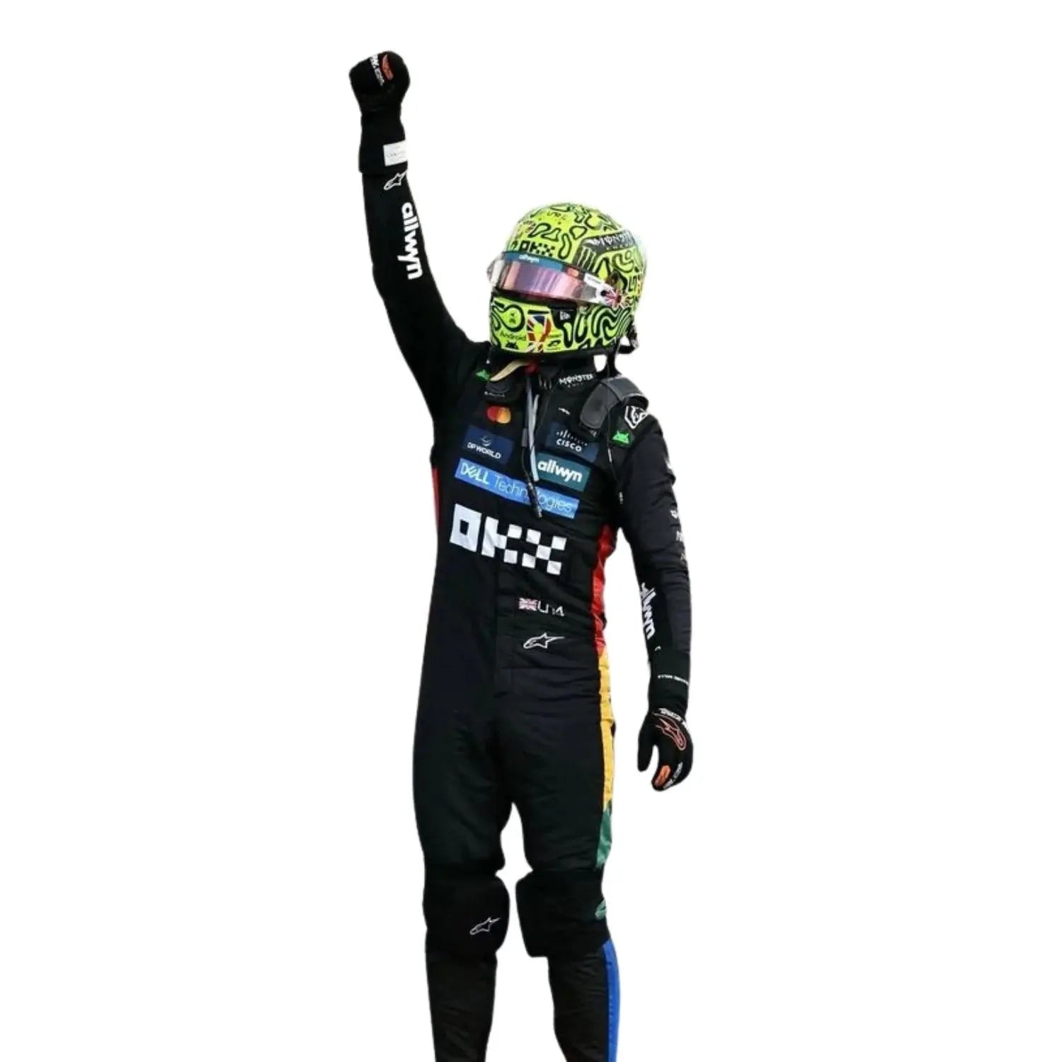 2025 F1 Racing Costume Worn by Lando Norris & Oscar Piastri - Abu dhabi GP