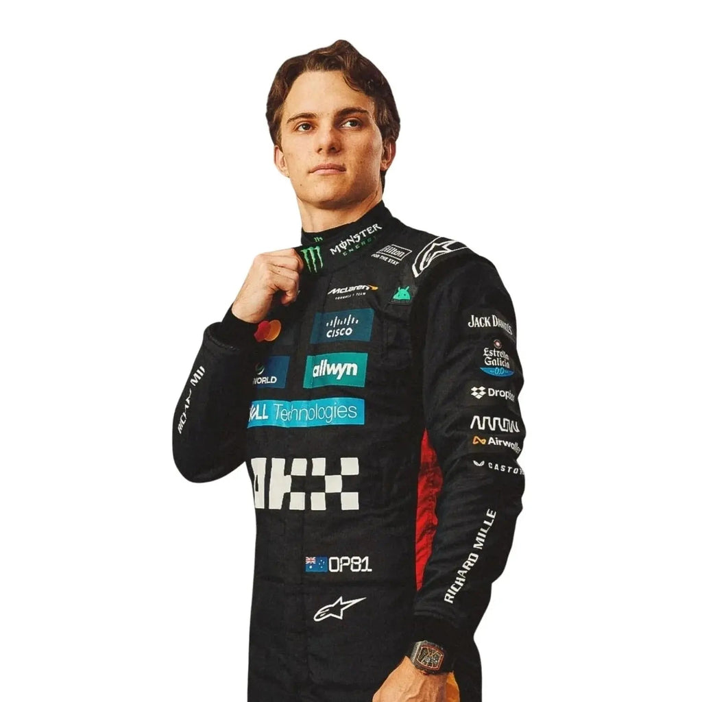 2025 F1 Racing Costume Worn by Lando Norris & Oscar Piastri - Abu dhabi GP