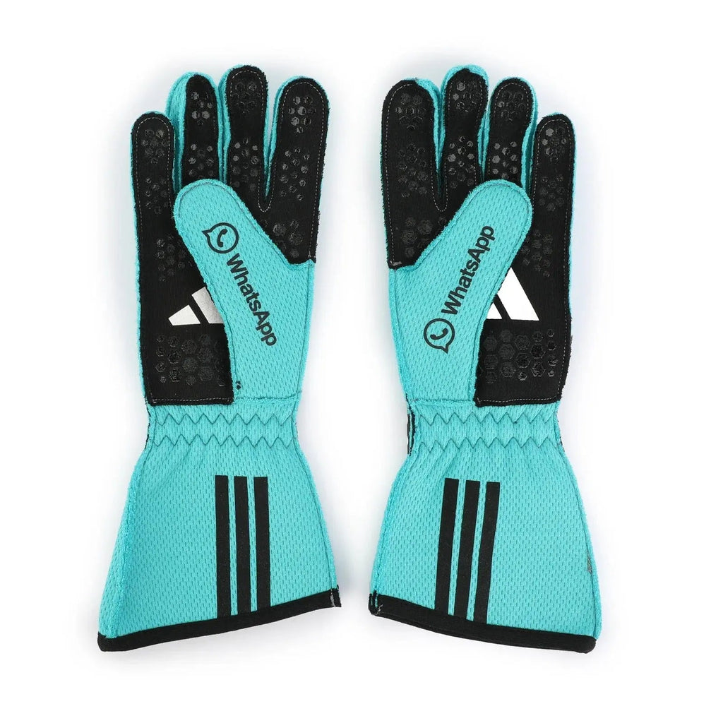 2025 George Russell Mercedes AMG Petronas Replica Gloves
