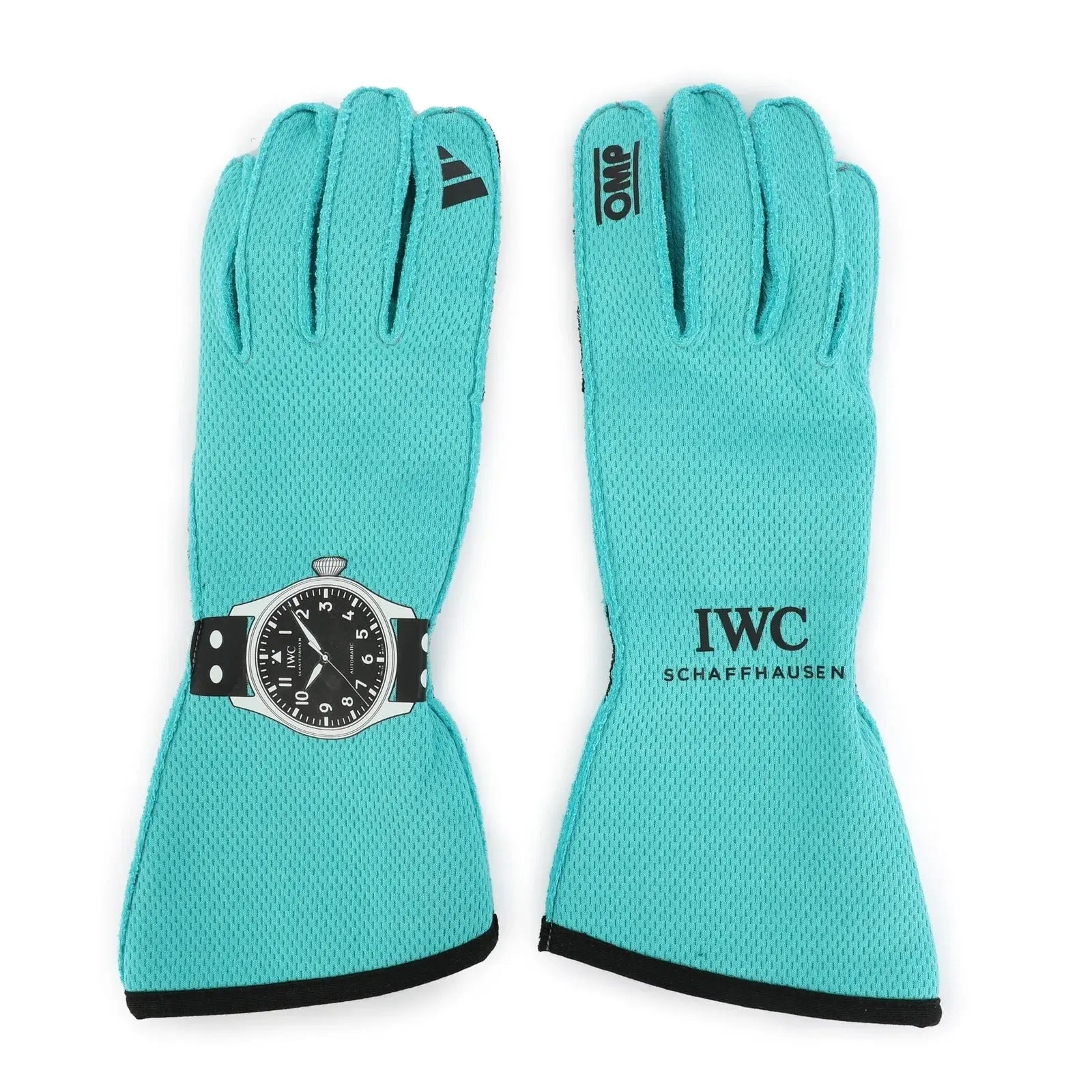 2025 George Russell Mercedes AMG Petronas Replica Gloves