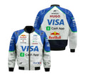 2025 Isack Hadjar Visa Cash App RB F1 Racing Vintage Jacket – Racing Bull