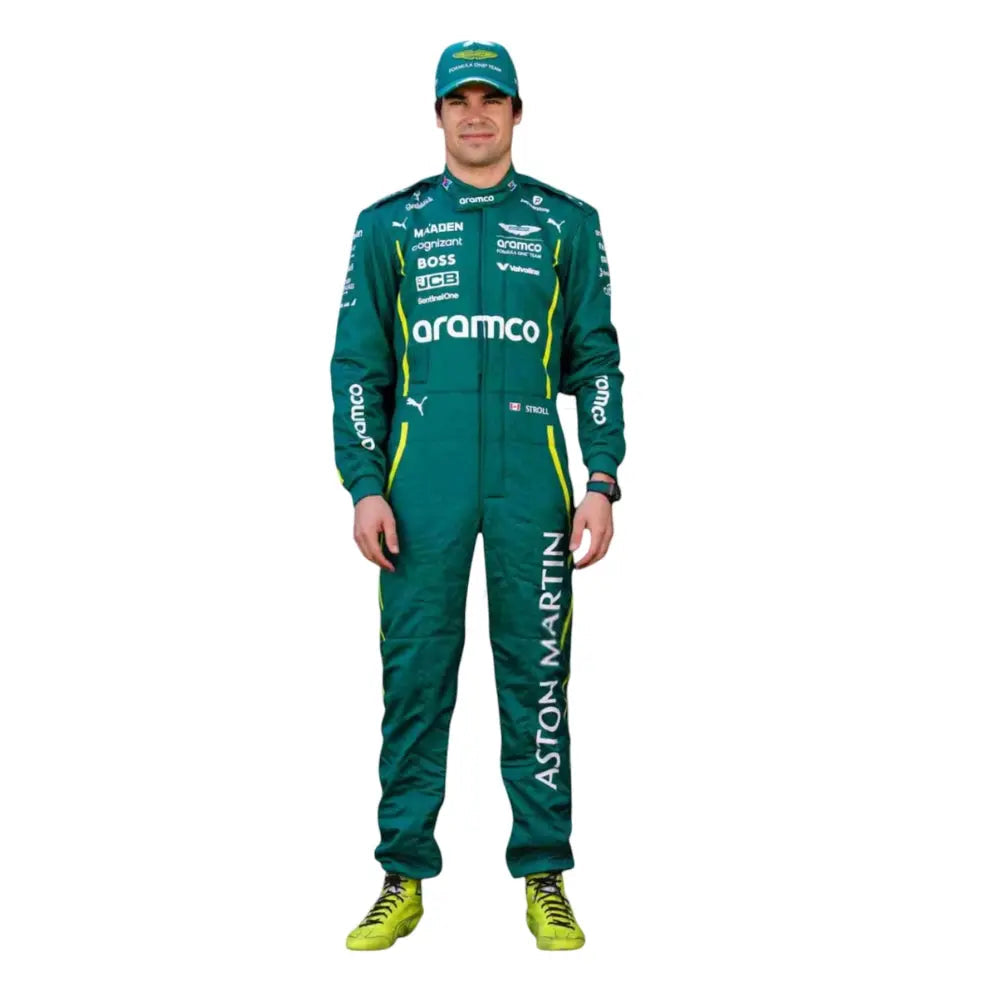2025 Lance Stroll Aston Martin F1 Racing Suit