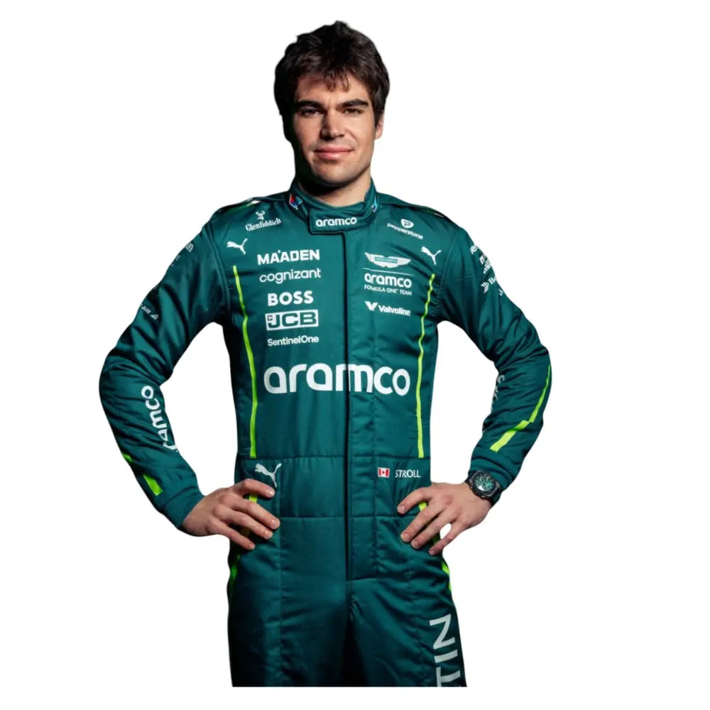 2025 Lance Stroll Aston Martin F1 Racing Suit