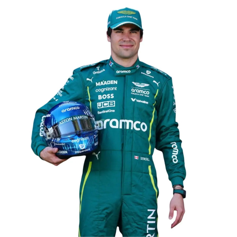 2025 Lance Stroll Aston Martin F1 Racing Suit