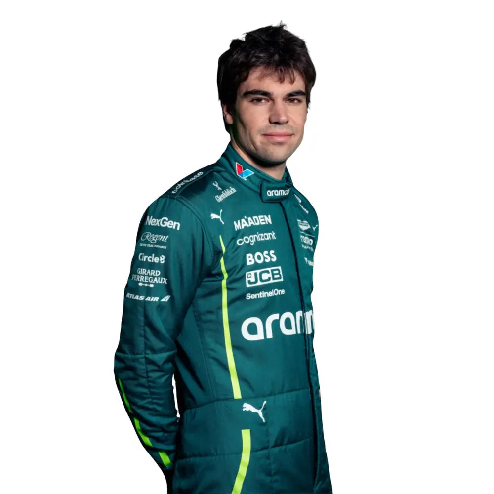 2025 Lance Stroll Aston Martin F1 Racing Suit