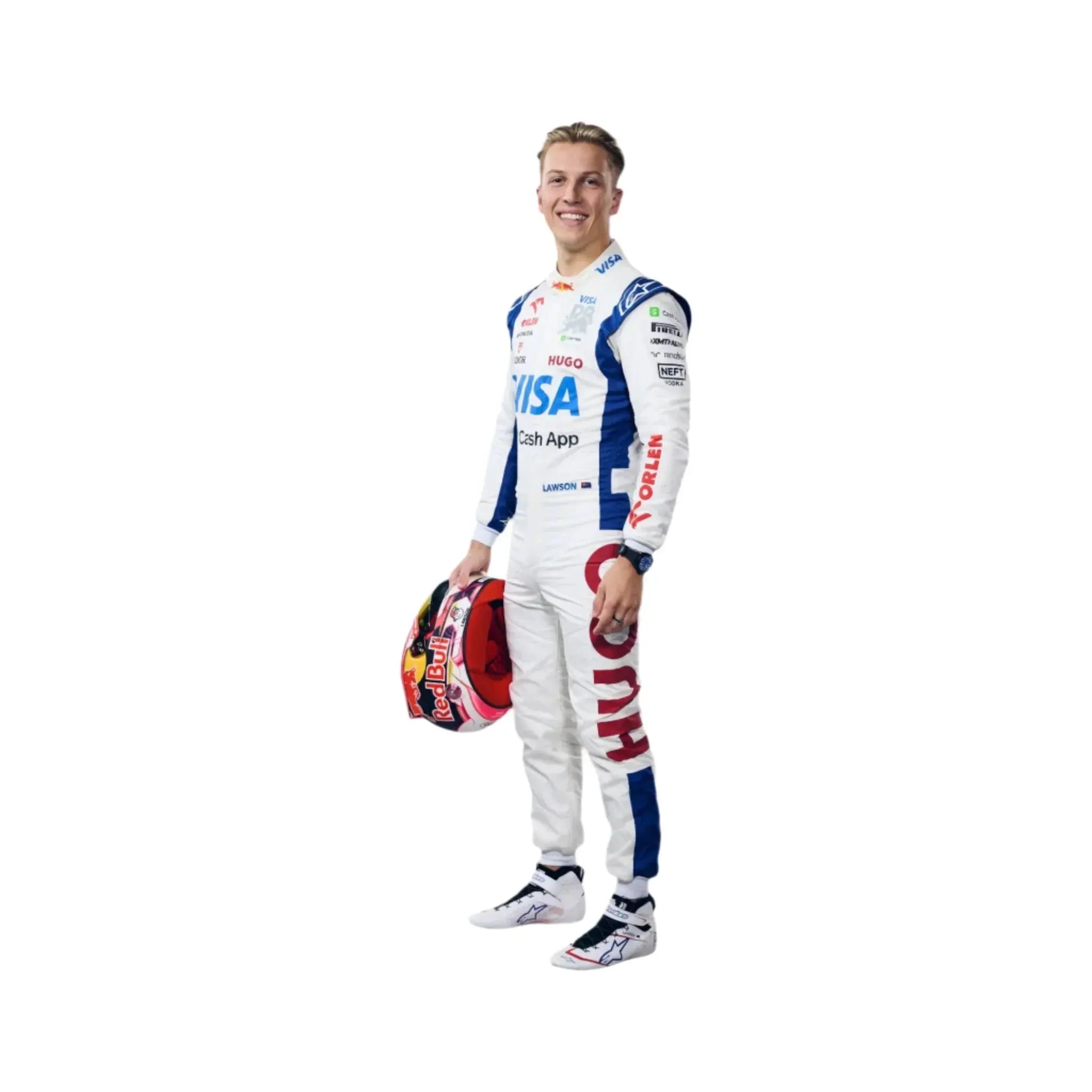 2025 Liam Lawson AlphaTauri Race Suit
