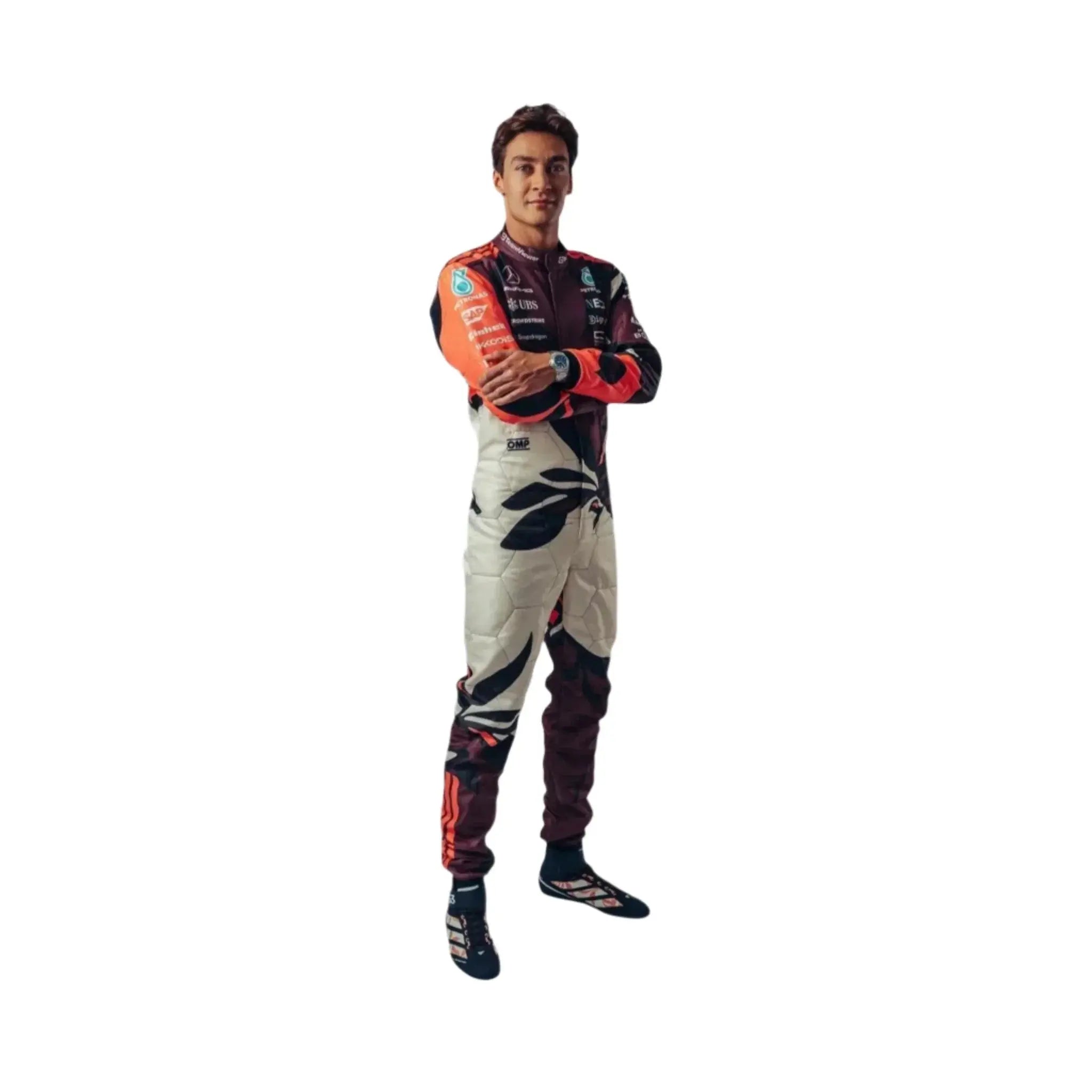2025 Mercedes F1 Team Miami GP Go-Kart Racing Suit
