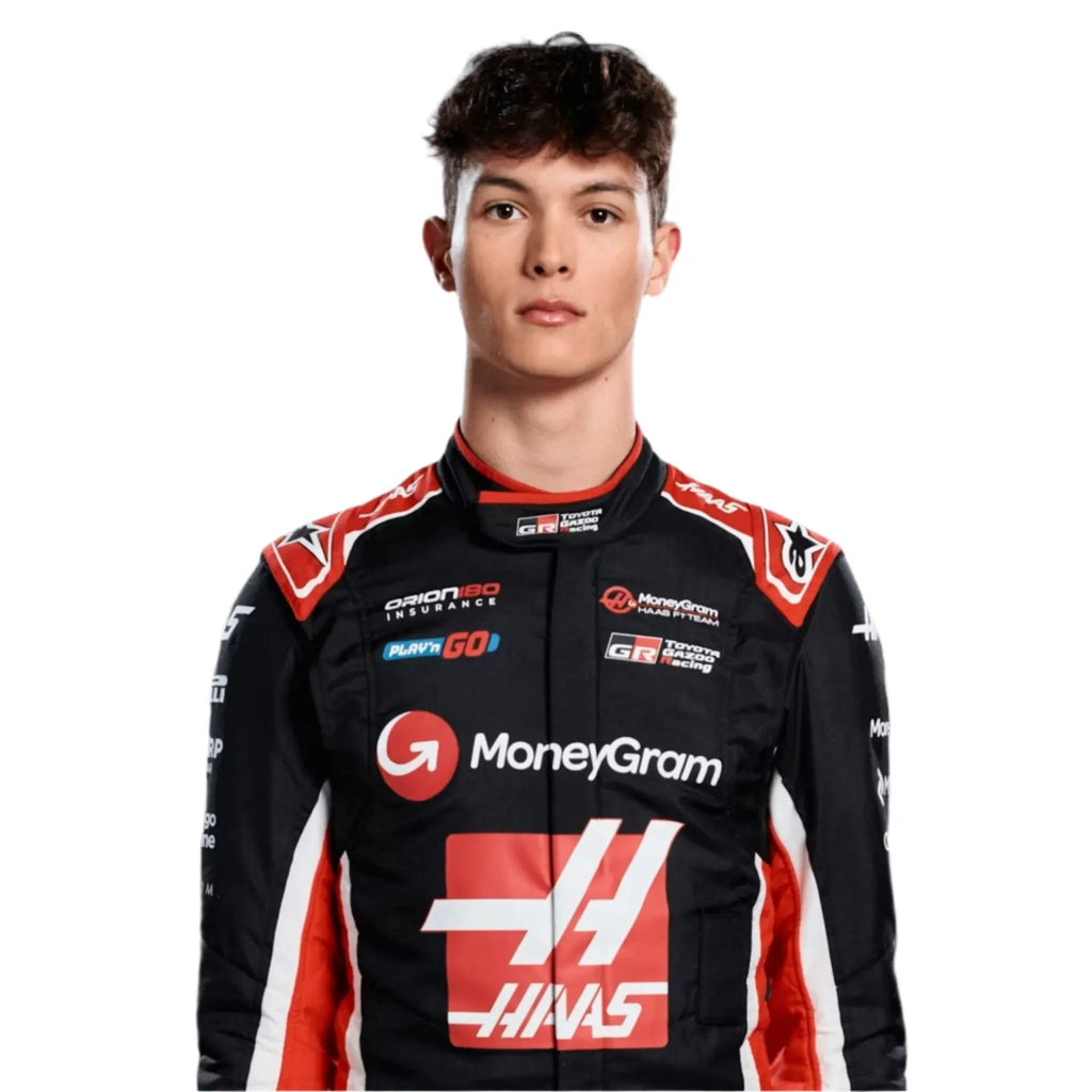 2025 Ollie Bearman Haas F1 Team Race Suit