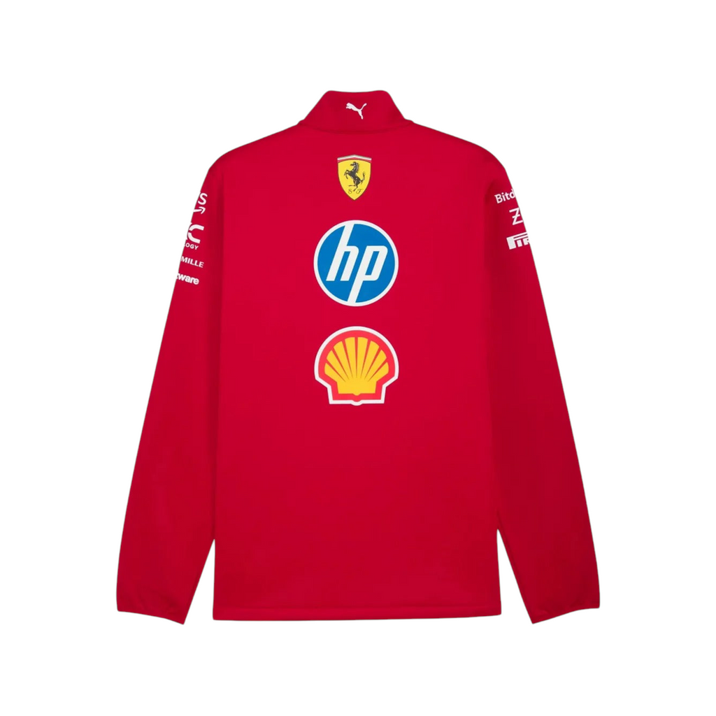 2025 Scuderia Ferrari F1 Team Softshell zip jacket
