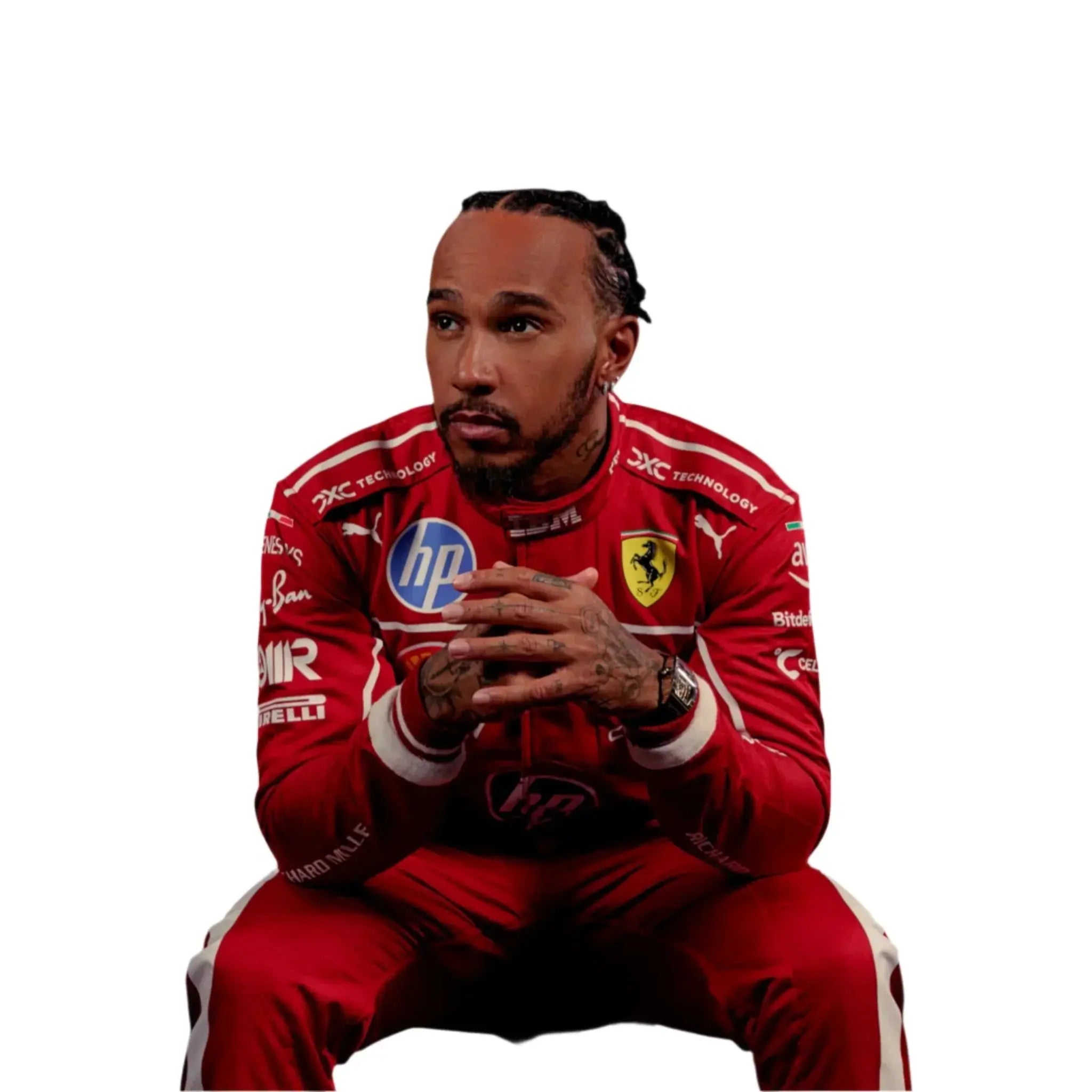 2025 Scuderia Ferrari HP Go-Kart Racing Suit