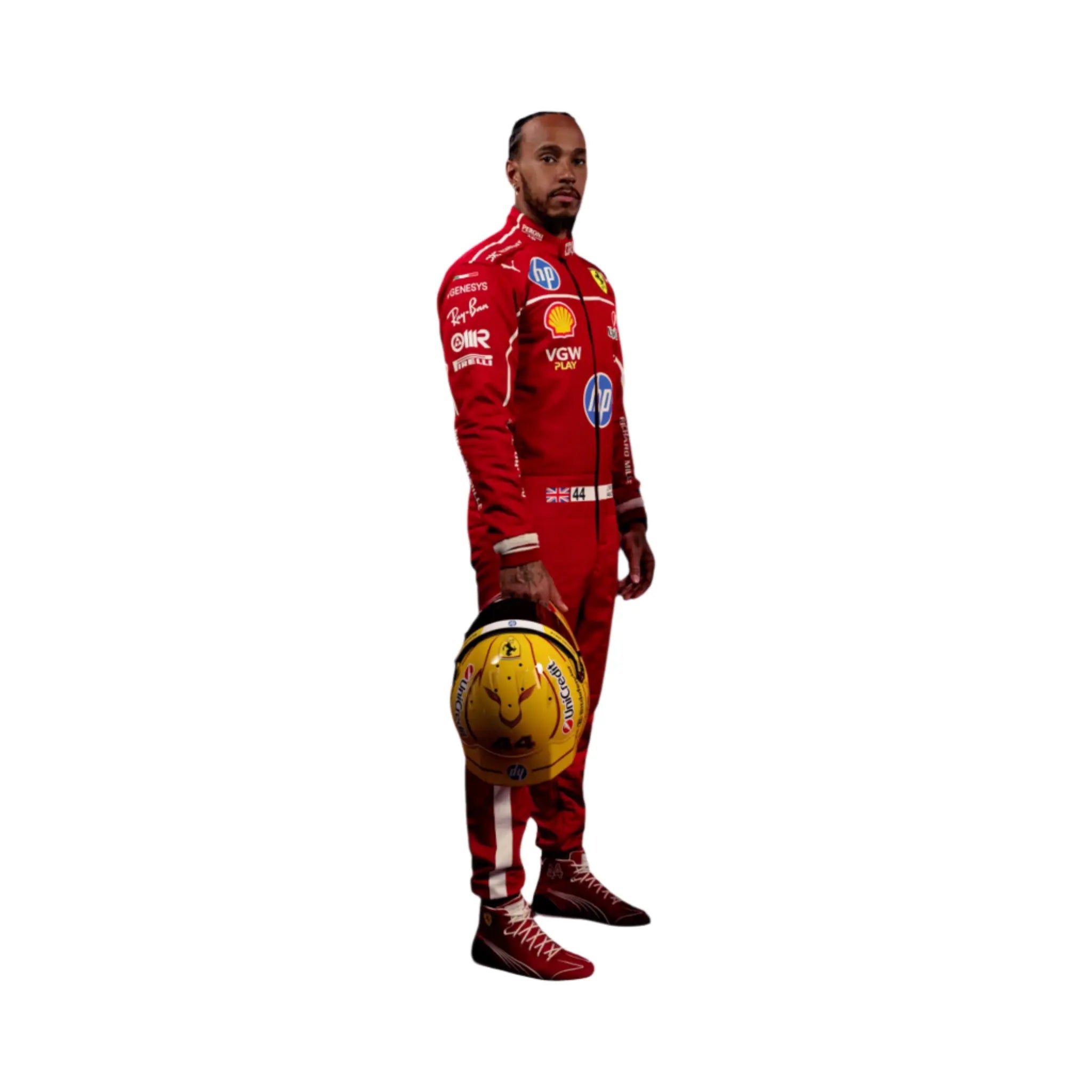 2025 Scuderia Ferrari HP Go-Kart Racing Suit