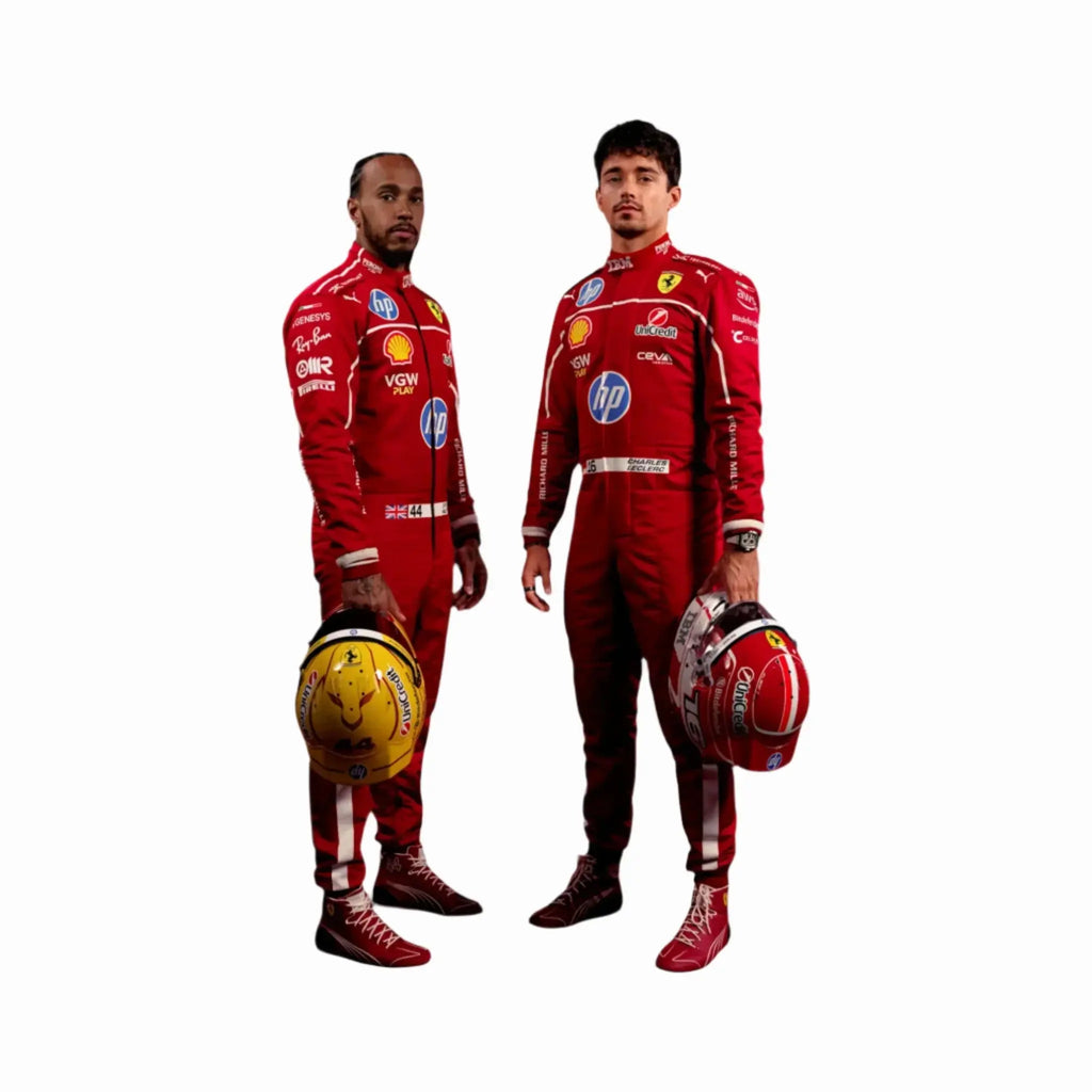 2025 Scuderia Ferrari HP Go-Kart Racing Suit