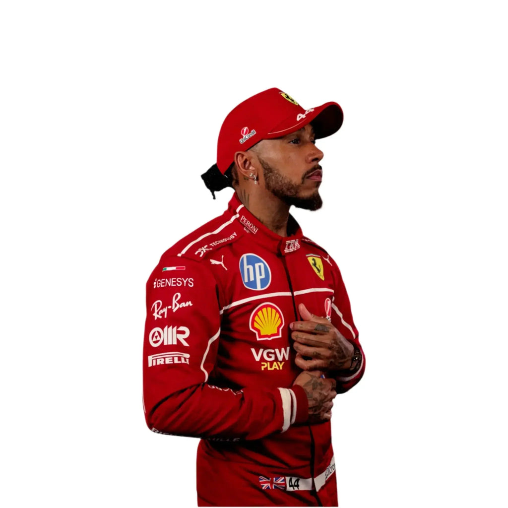 2025 Scuderia Ferrari HP Go-Kart Racing Suit