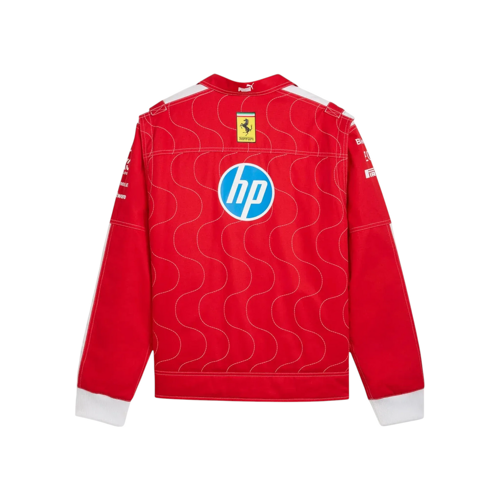 2025 Scuderia Ferrari Monza GP Team Jacket Replica