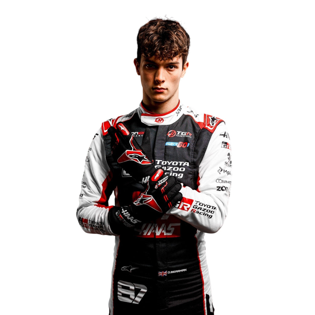 2026 New Oliver Bearman MoneyGram Haas F1 Team Replica Racing Suit