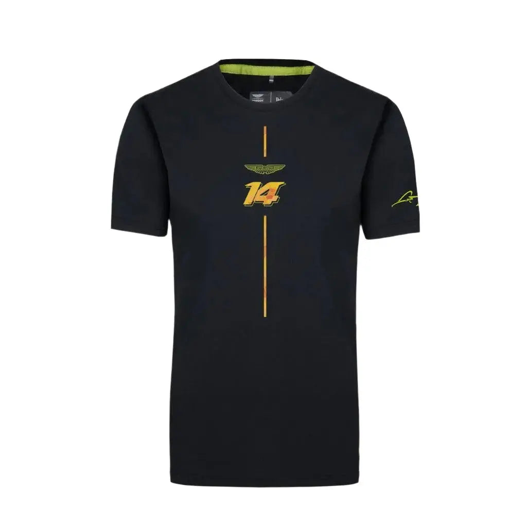 AMF1 Fernando Alonso Limited Edition T-Shirt - Black