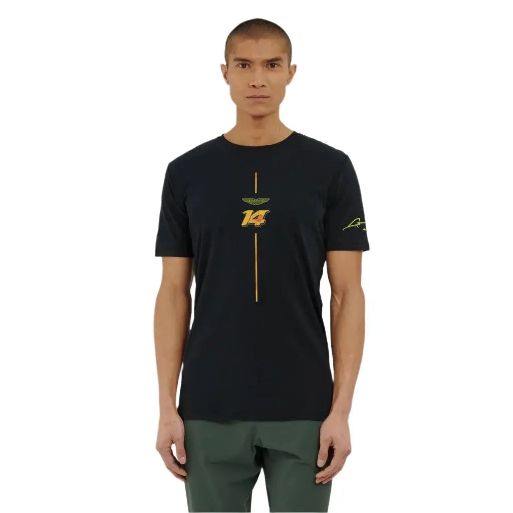 AMF1 Fernando Alonso Limited Edition T-Shirt - Black