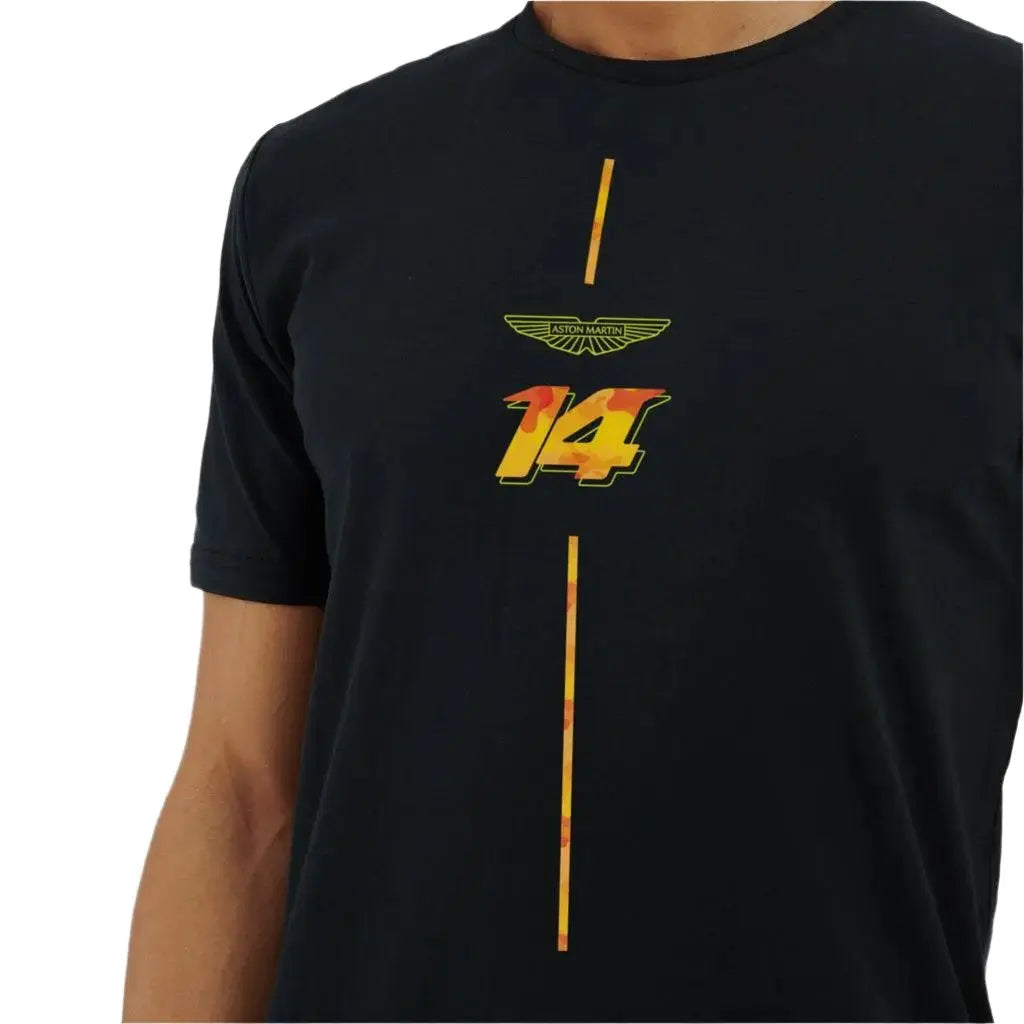 AMF1 Fernando Alonso Limited Edition T-Shirt - Black