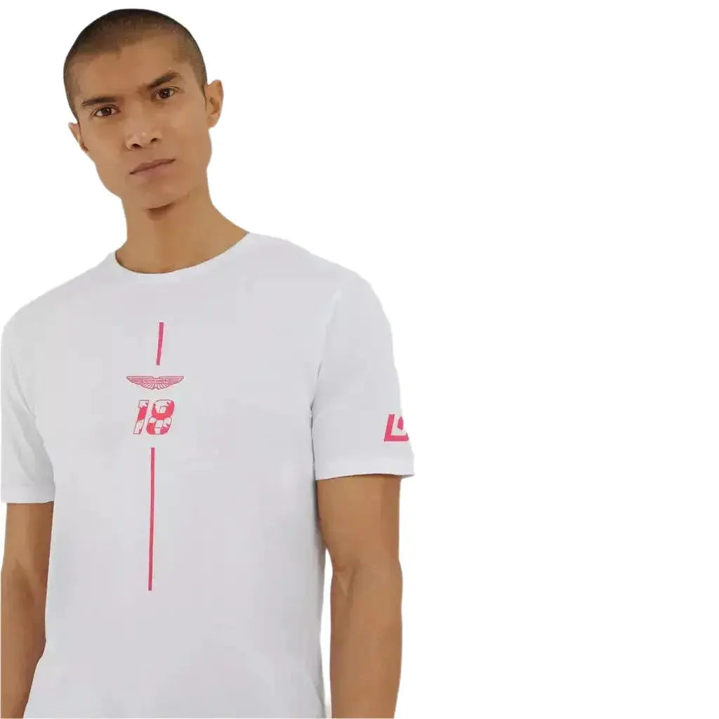 AMF1 Lance Stroll Limited Edition T-Shirt - White