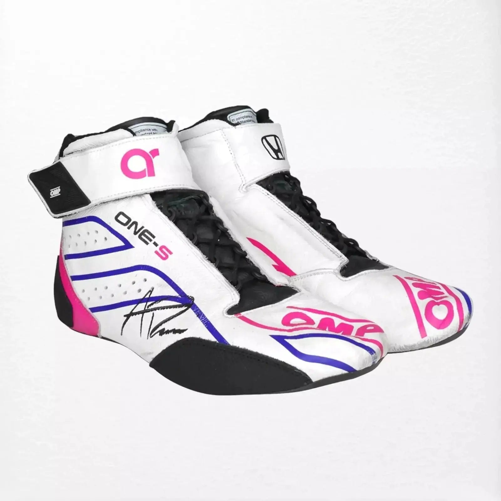Alexander Rossi 2022 Race Winning Gallagher Grand Prix Boots