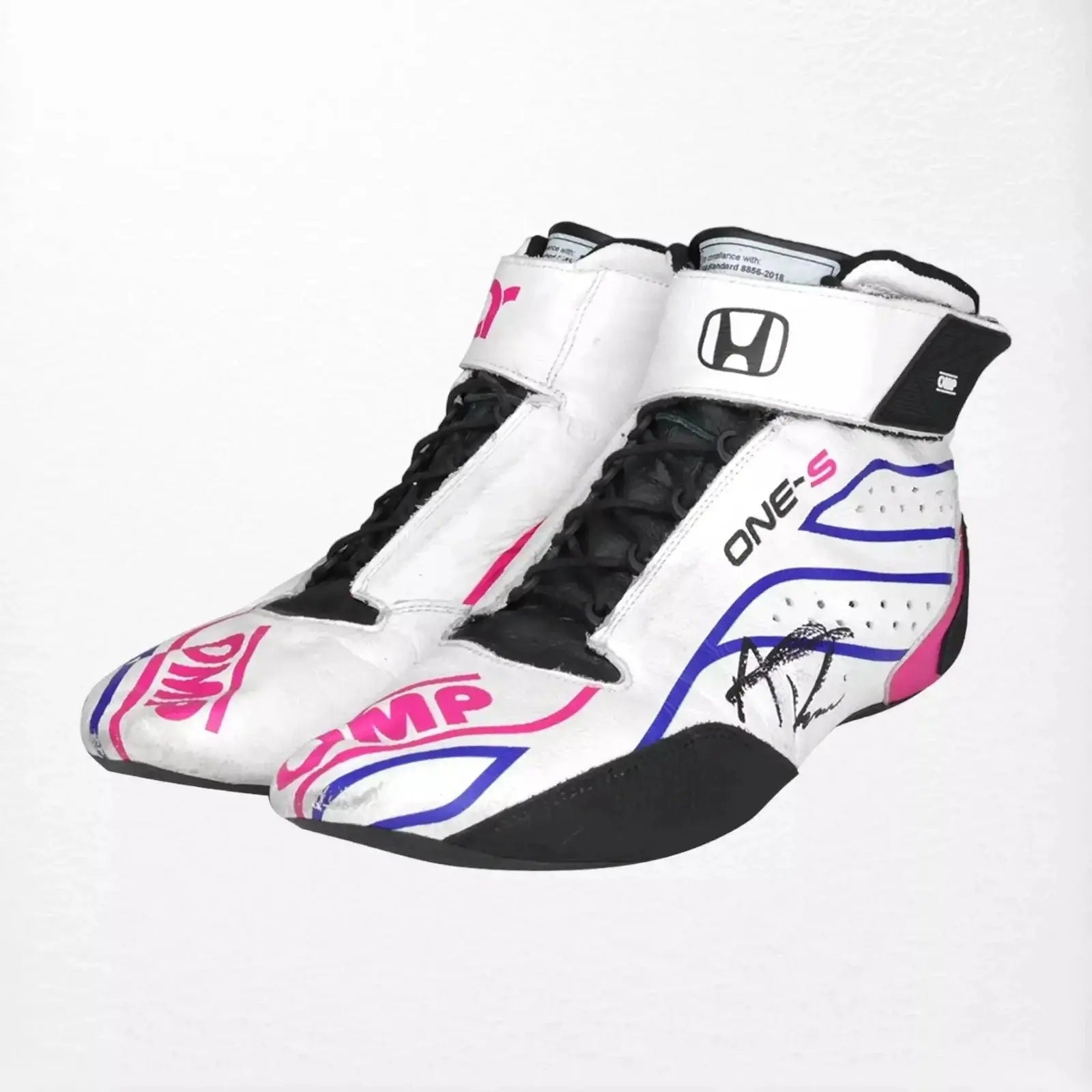 Alexander Rossi 2022 Race Winning Gallagher Grand Prix Boots