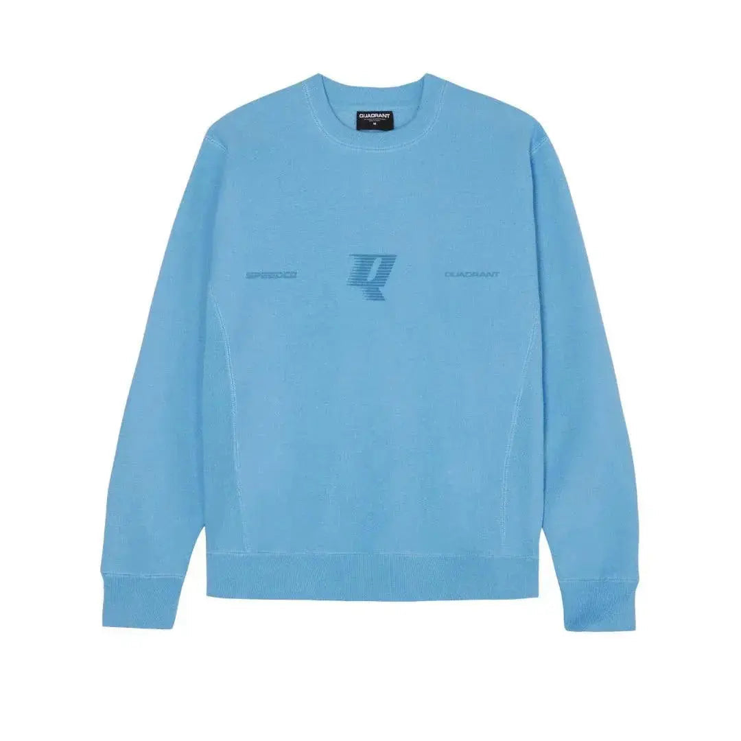 Aquatic Blue Speedco Crew Neck - Comfortable Casual Wear