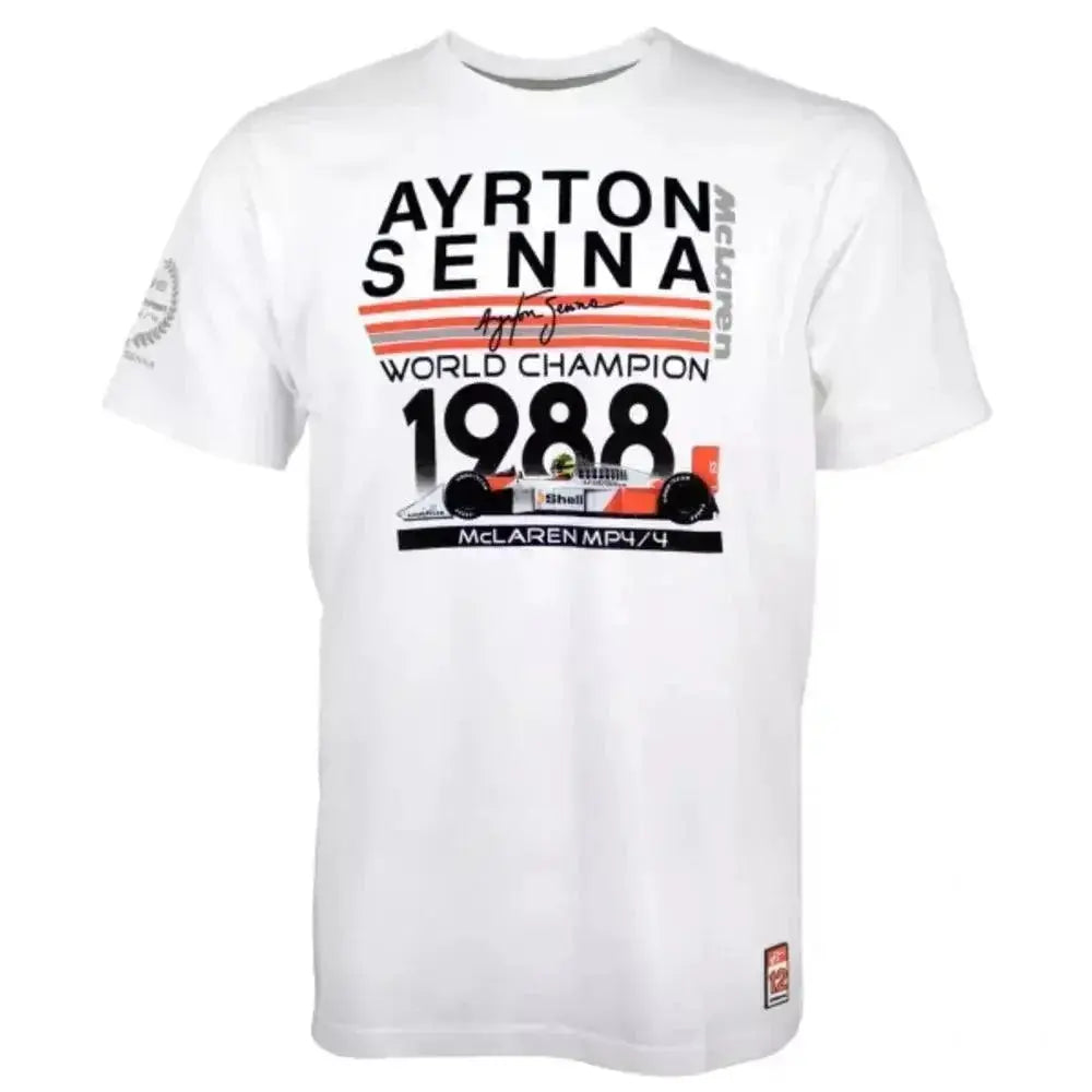 Ayrton Senna T-Shirt World Champion 1988 McLaren