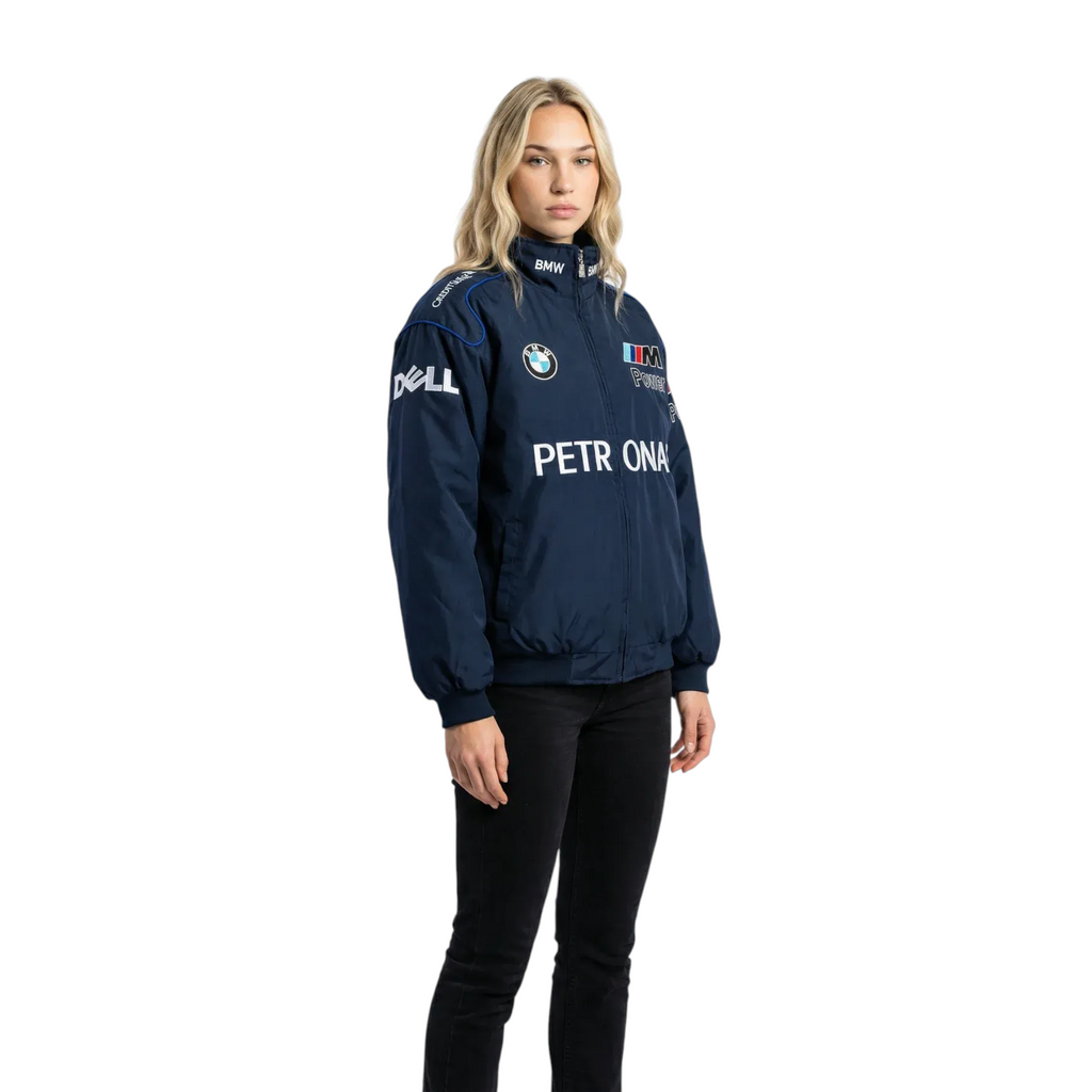 BMW Racing Embroidered Jacket – GT Style Motorsport Replica Jacket