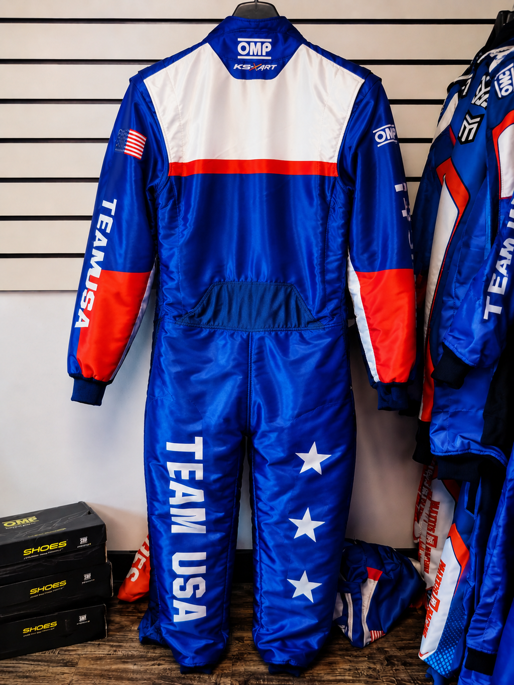 Custom Team USA Kart Racing Suit