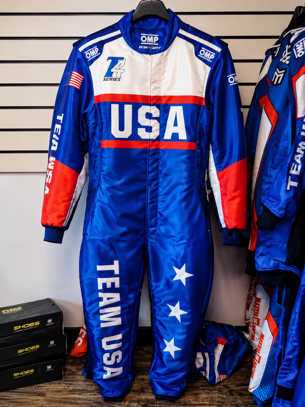 Custom Team USA Kart Racing Suit