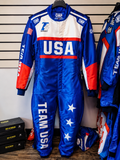 Custom Team USA Kart Racing Suit
