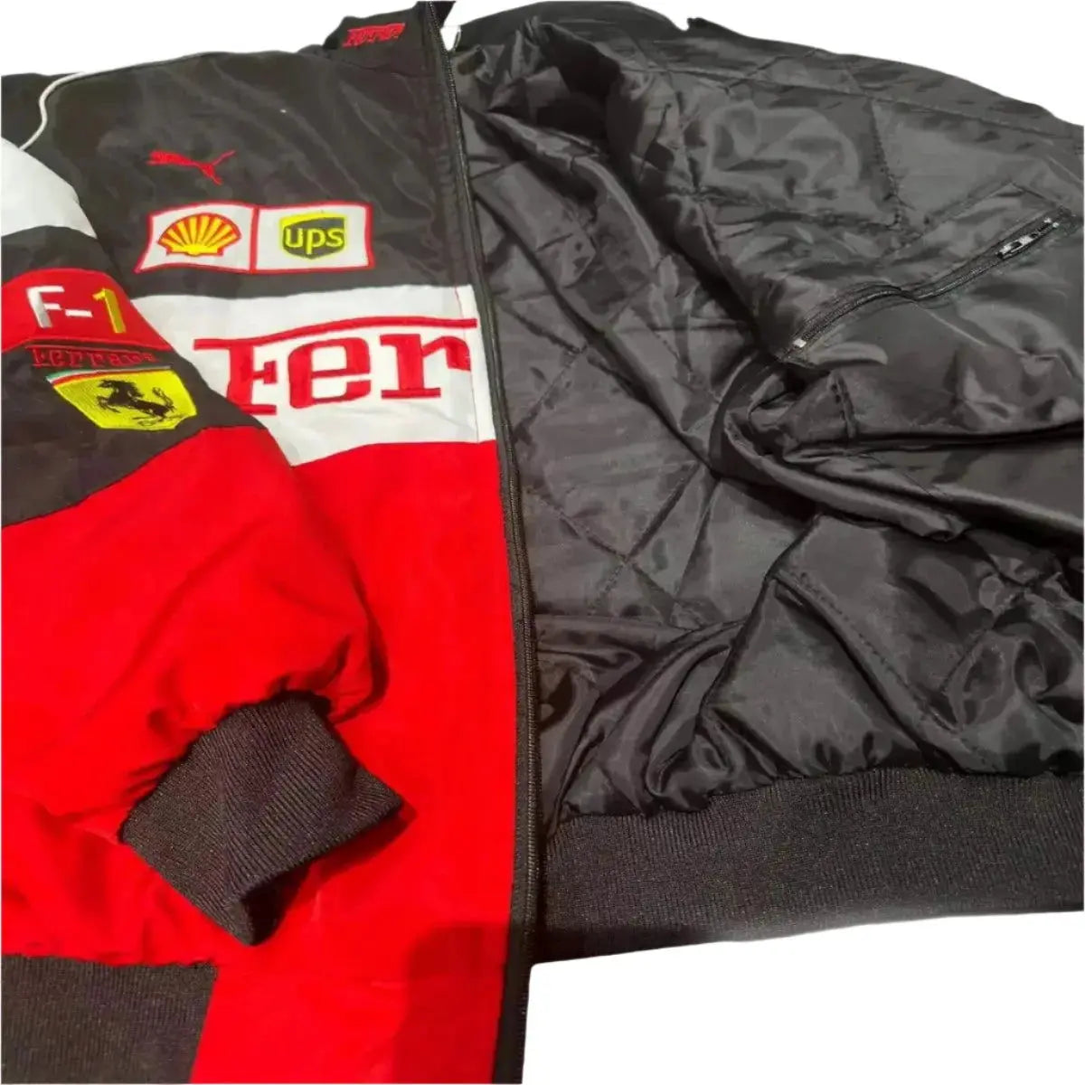 Ferrari F1 Embroidered Jacket / Printed
