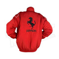 Ferrari Racing Jacket Red and White Nascar Edition