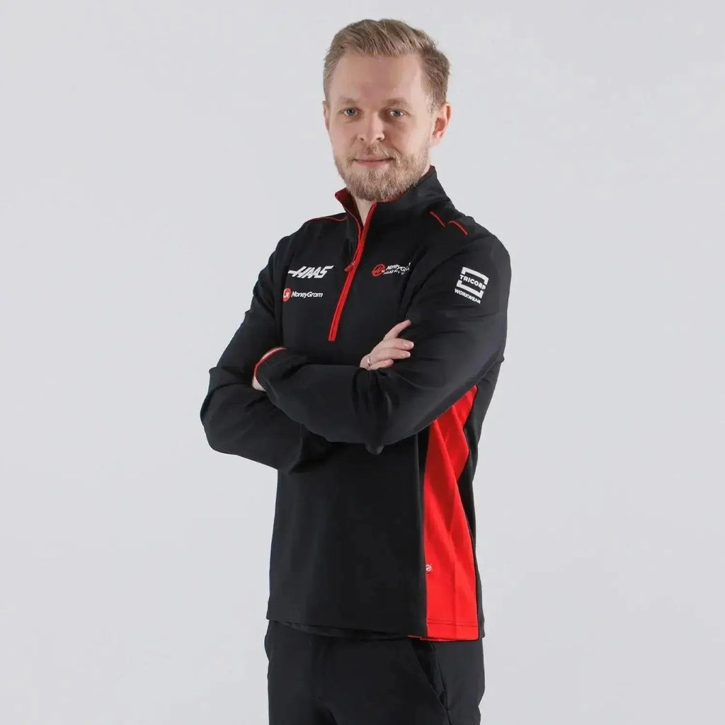 Fitted Zip Sweater / Haas F1 Team