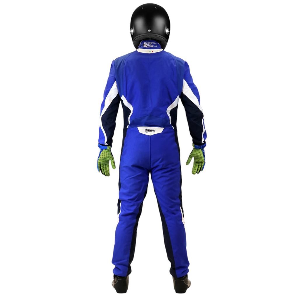 Freem K19 Apex 3 Karting Suit – Professional Kart Racing Blue Suit