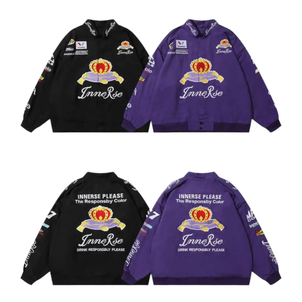 Innerse NASCAR Racing Jacket - Embroidered Motorsport Apparel
