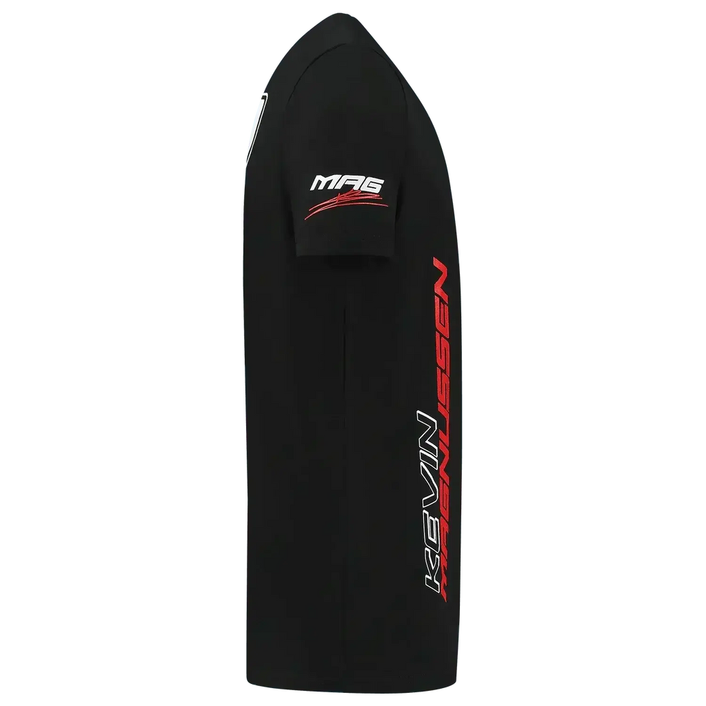 Kevin Magnussen 2023 T-shirt Black New desinged