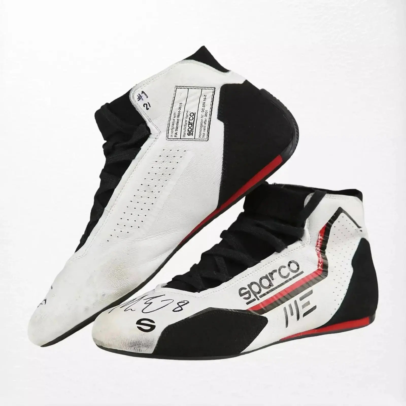 Marcus Ericsson Race Boots Used Indy 500  2021