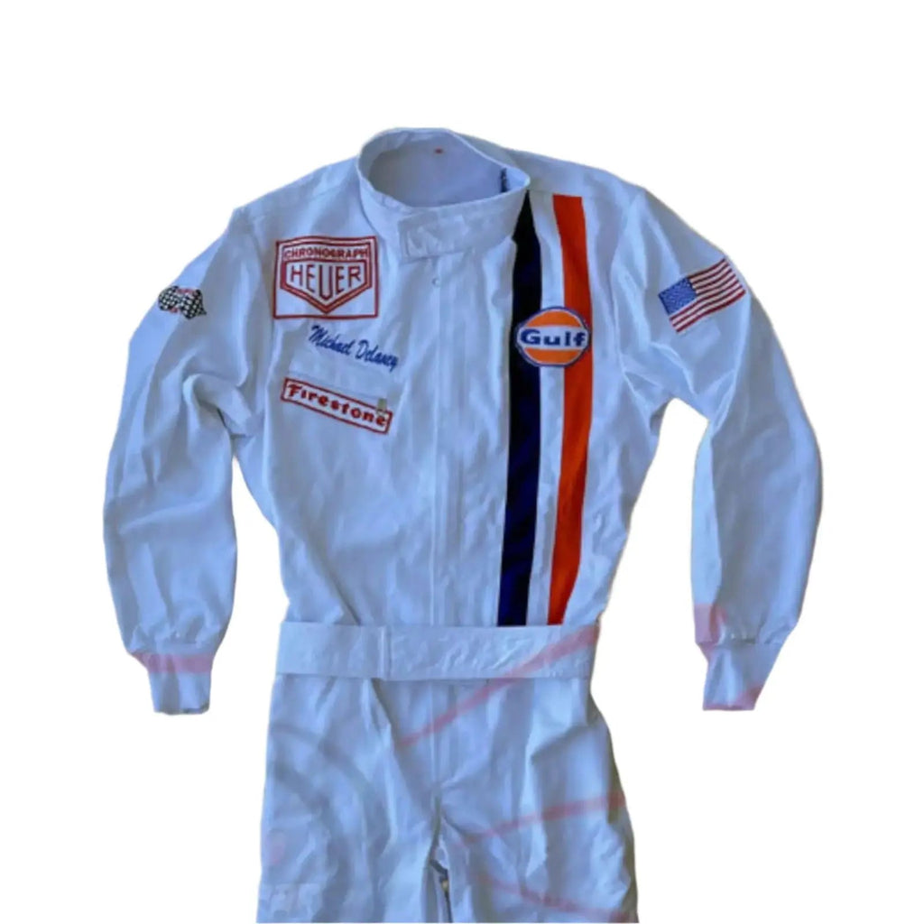 Michael Delaney Steve McQueen 1971 "LeMans" MOVIE Racing Suit