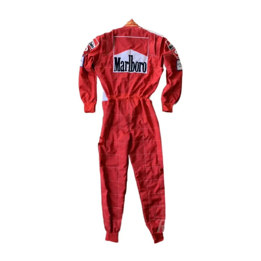 Michael Schumacher Ferrari F1 Embroidered Racing Suit